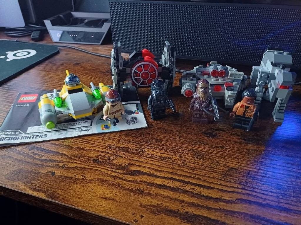 LEGO Star Wars Microfighters + Minifiguren, Ophalen, Star Wars, Lego, Zo goed als nieuw