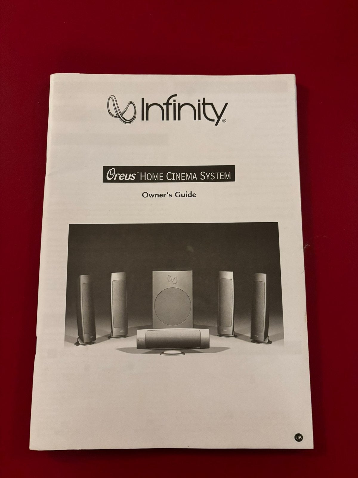 Infinity home cinemaset, Gebruikt, 70 watt of meer, 5.1-systeem, Overige spelers
