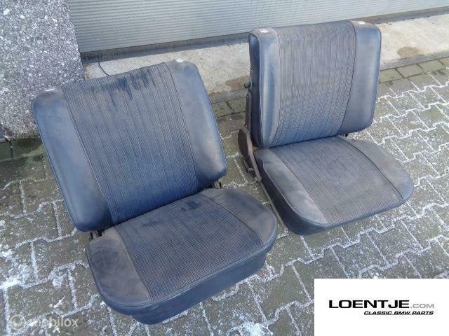 set voorstoelen BMW 02 1502 1602 1802 2002 tii ti etc, Auto-onderdelen, Gebruikt, Ophalen of Verzenden, BMW