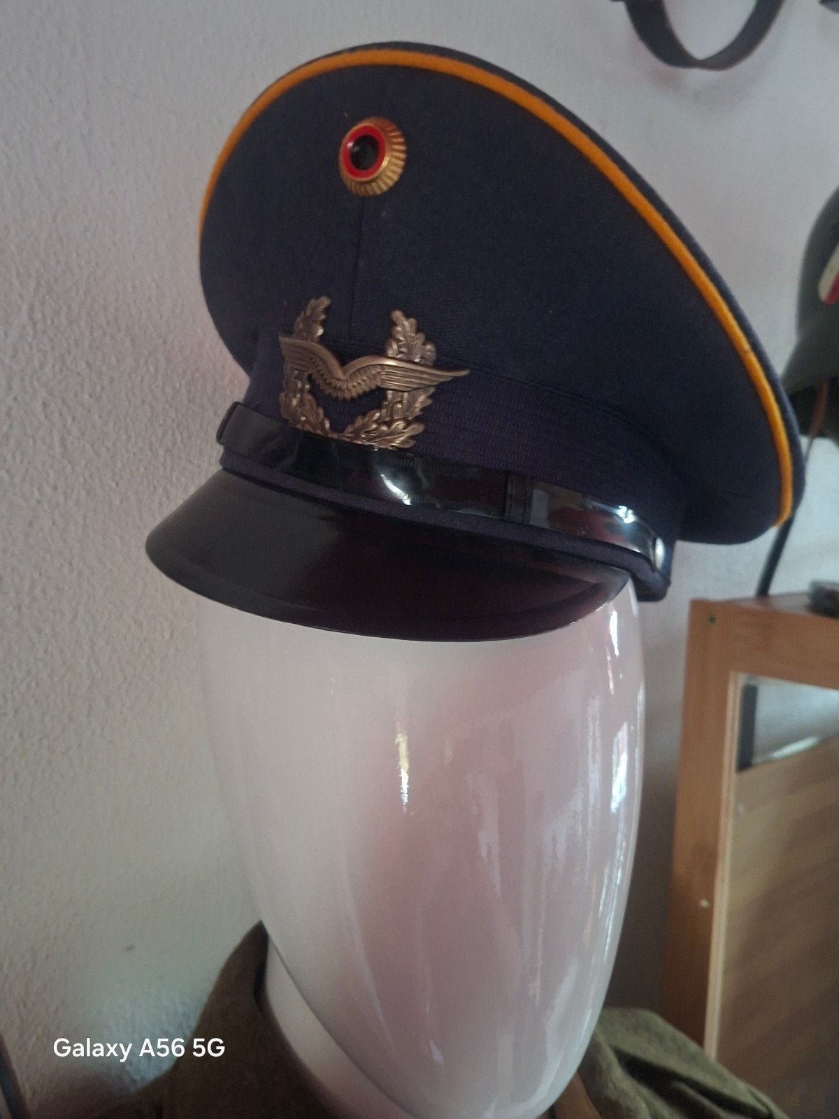 Duitse vliegeniers pet uit 1987 - Albert Kempf K.G., Ophalen of Verzenden, Luchtmacht, Duitsland, Helm of Baret