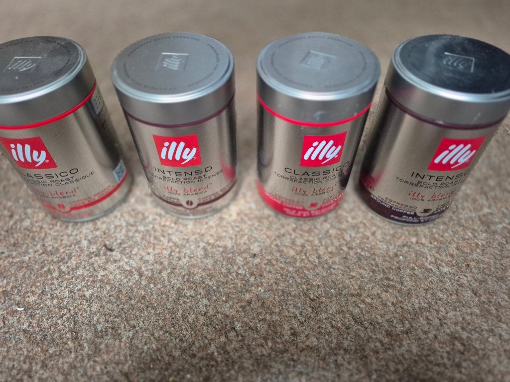 4 illy opbergblikken, Ophalen, Zo goed als nieuw, Overige