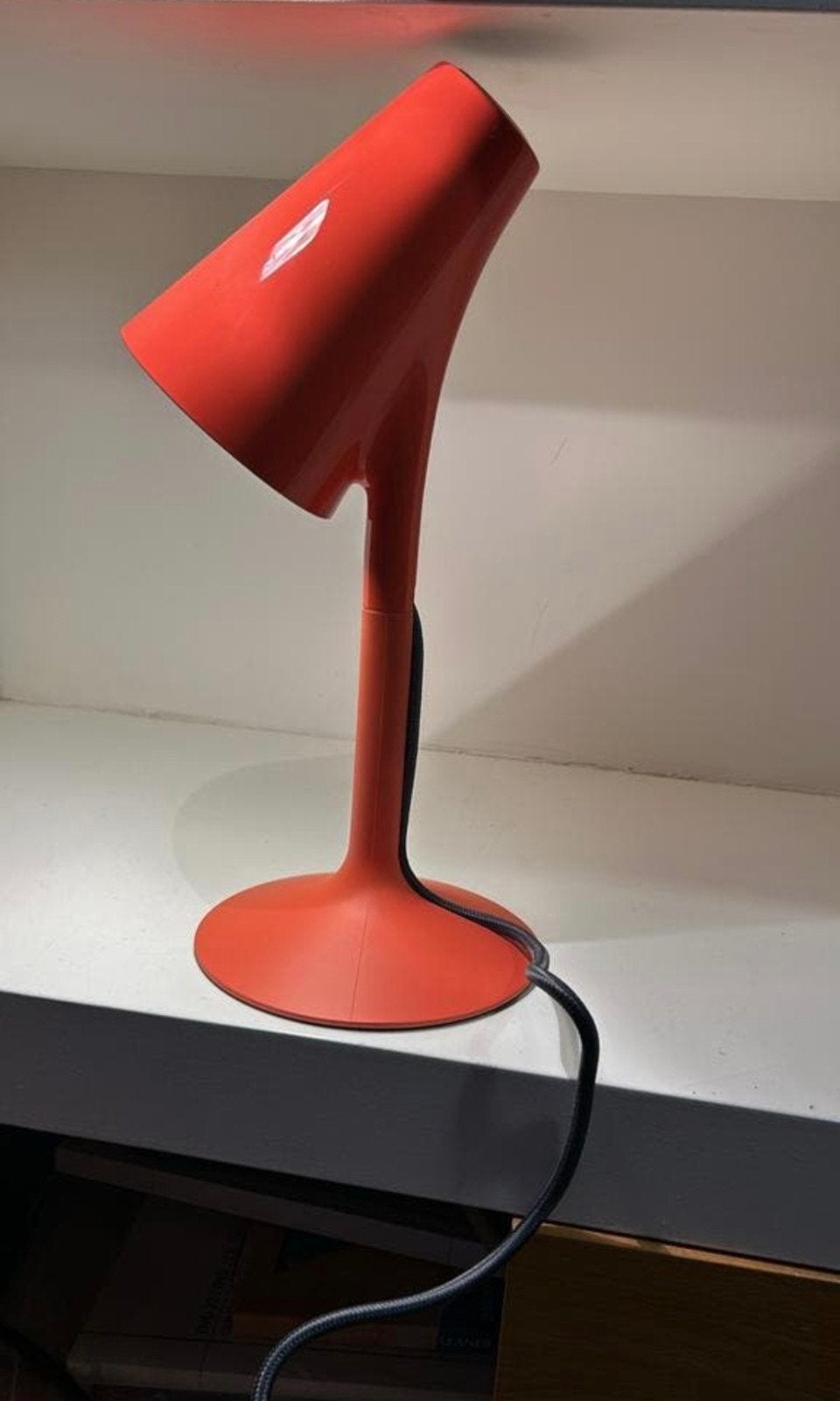 Philips Lirio Piculet LED Tafellamp - Rood Design, Oranje, Ophalen of Verzenden, Philips, Metaal