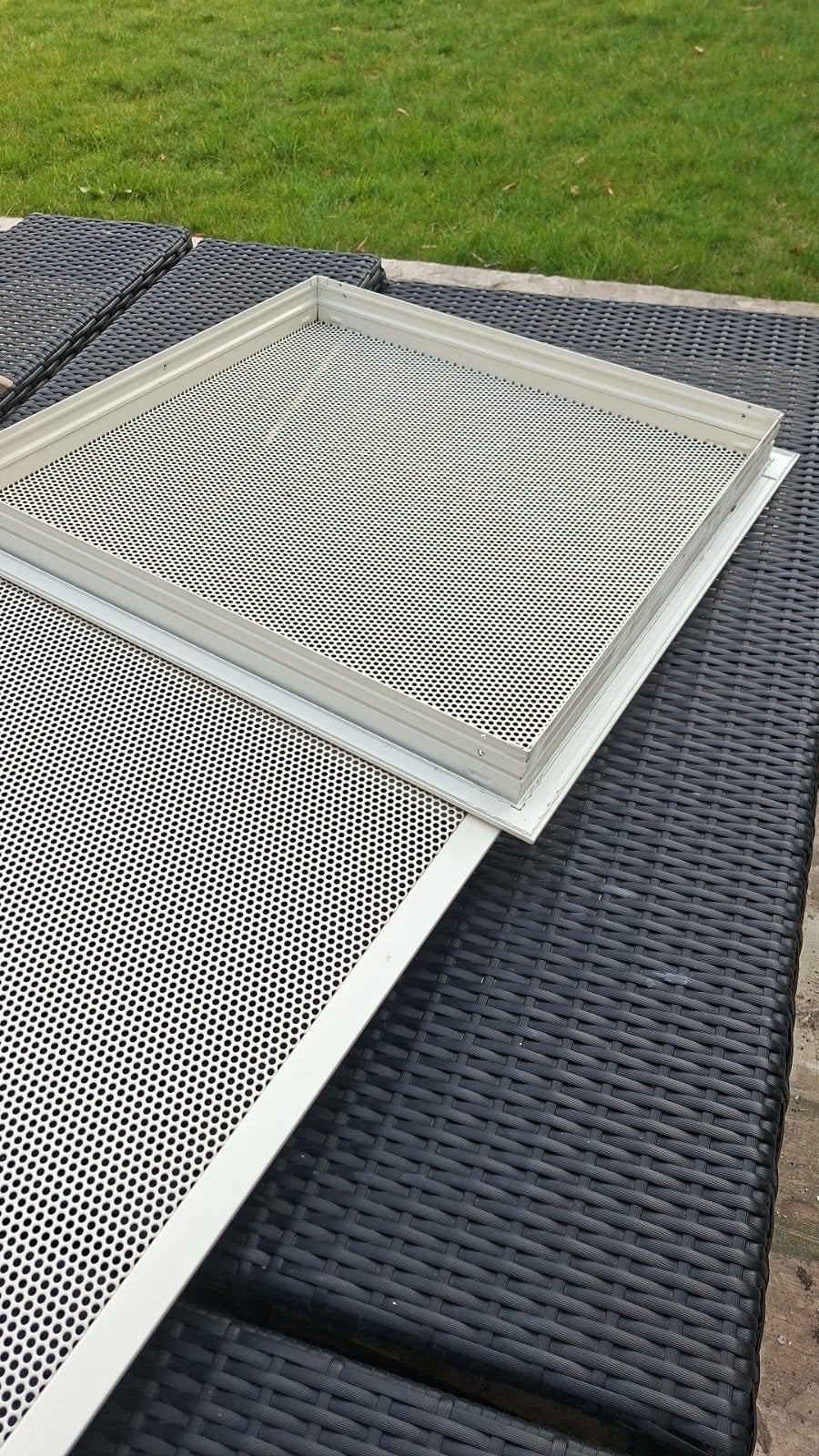 2x Ventilator/Afzuiger roosters - Wit, Ophalen of Verzenden, Gebruikt, Ventilator en Afzuiger