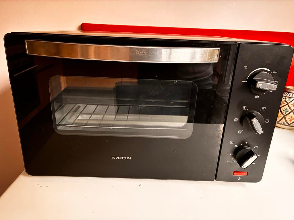 Inventum OV307B/01 Oven - Compact en Krachtig, Witgoed en Apparatuur, Ovens, Ophalen, Minder dan 45 cm, Oven, Zo goed als nieuw