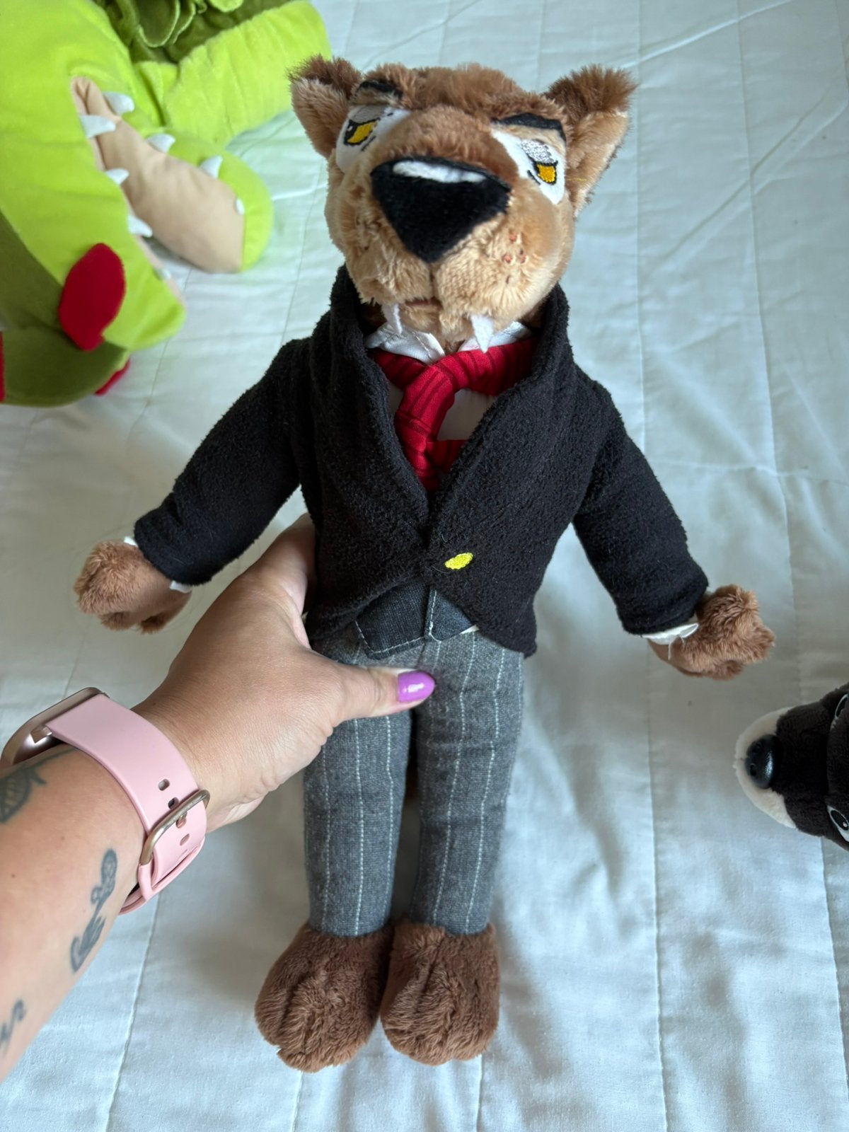 Efteling wolf knuffel, Ophalen of Verzenden, Zo goed als nieuw, Beeldje of Poppetje