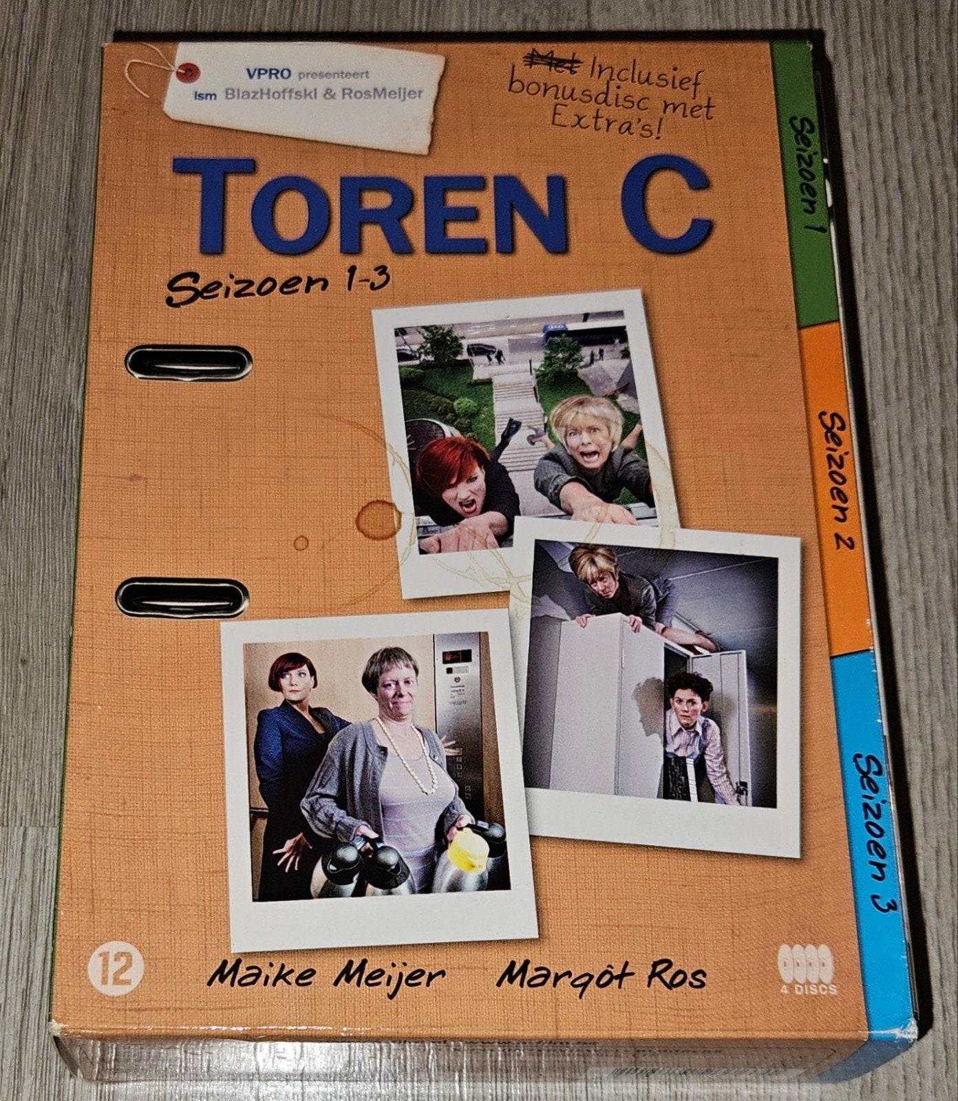 Toren C - Seizoen 1-3 (3DVD Boxset), Gebruikt, Seizoen 1, Komedie, Bonusmateriaal
