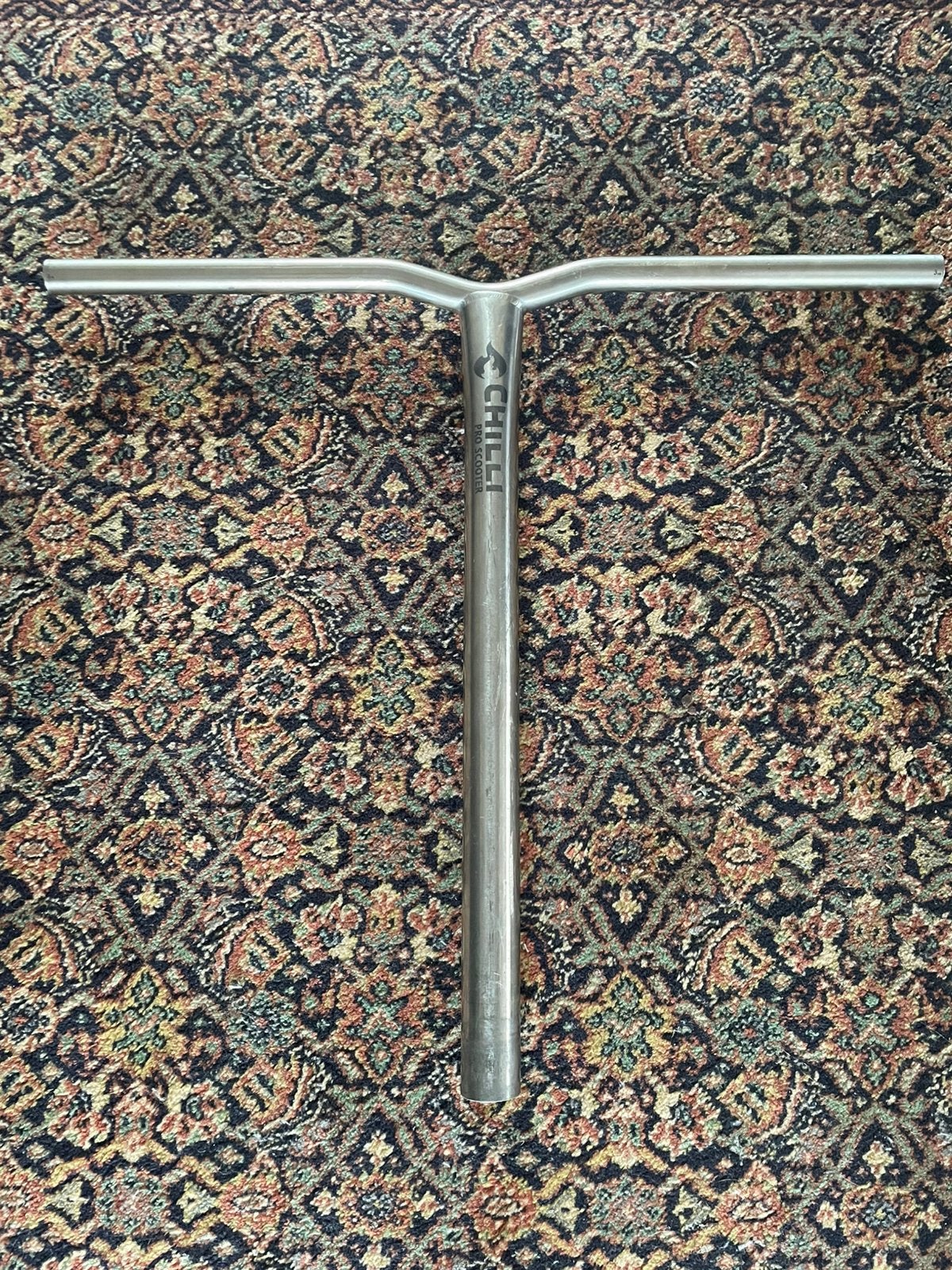 Titanium stuntstep bar, Fietsen en Brommers, Ophalen, Zo goed als nieuw, Gewone step