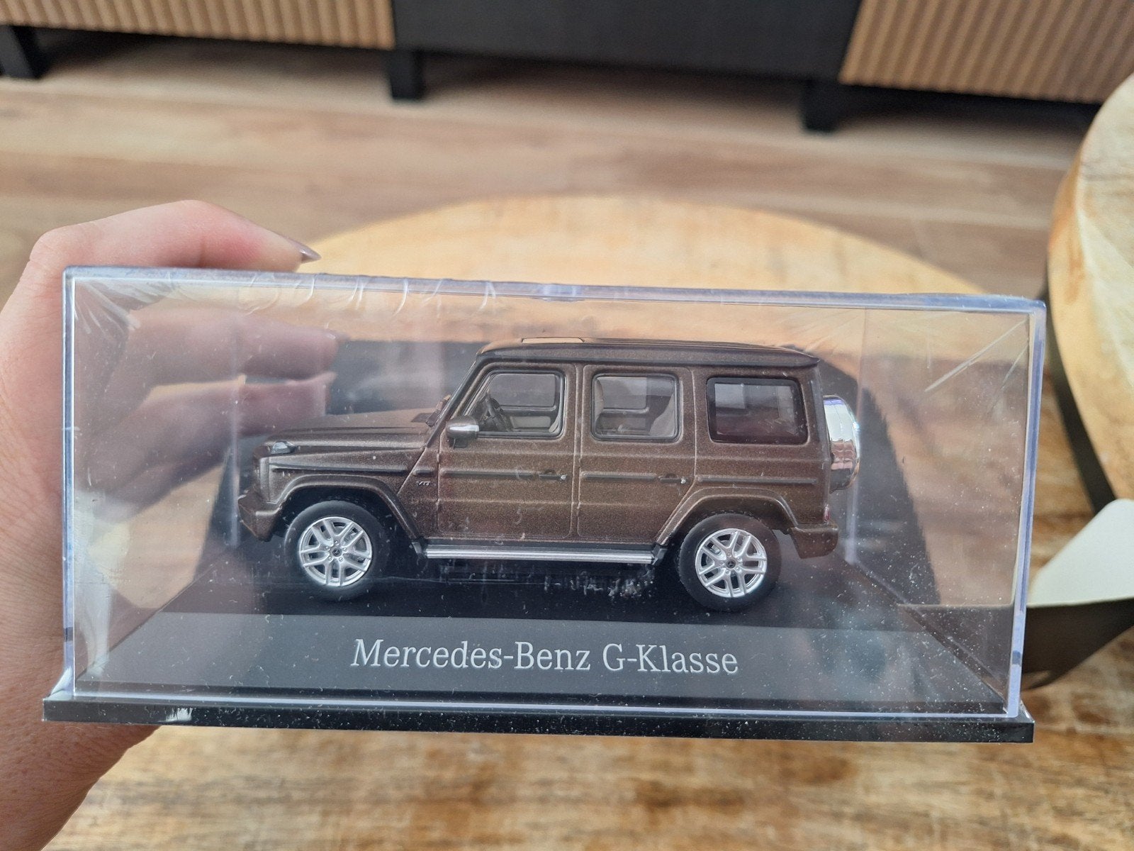 Mercedes-Benz G-Klasse 1:43 modelauto in originele doos, Hobby en Vrije tijd, Ophalen of Verzenden, Nieuw, Auto, Overige merken