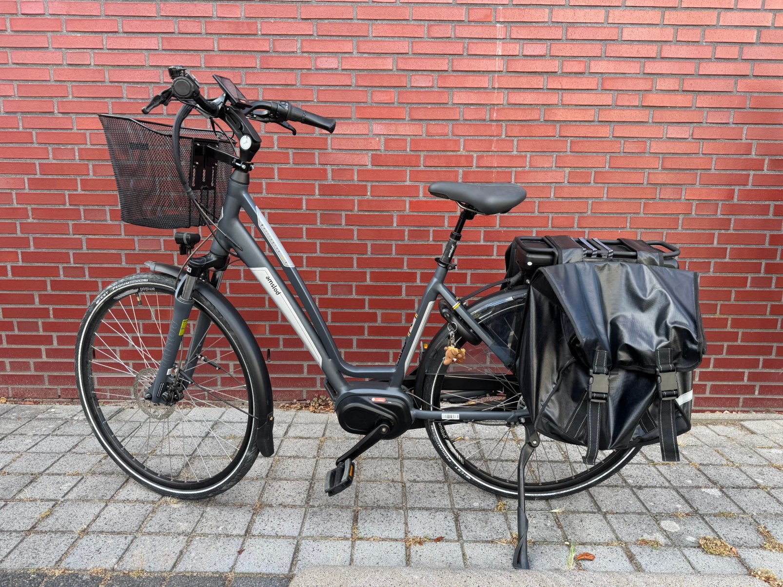 Amslod electrische fiets, Ophalen, Zo goed als nieuw, Overige merken