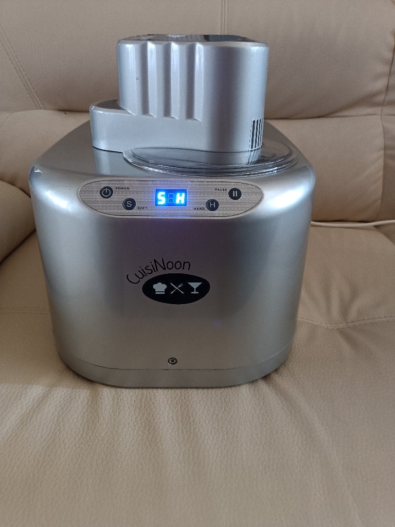 CuisiNoon IJsmachine, zelf vriezend, Ophalen, Zo goed als nieuw, Zelfvriezend