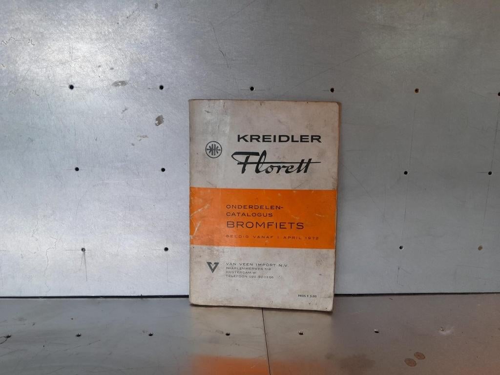 Kreidler Florett werkplaatshandboek, Fietsen en Brommers, Ophalen, Gebruikt