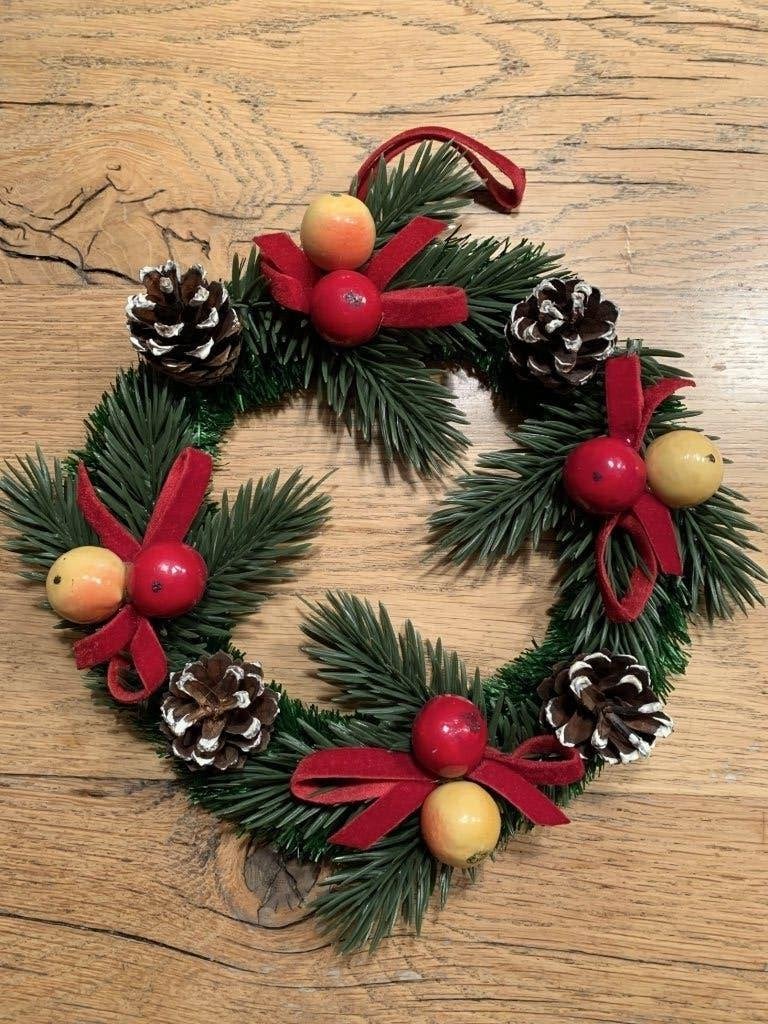 Kerstkrans, Diversen, Ophalen of Verzenden, Zo goed als nieuw