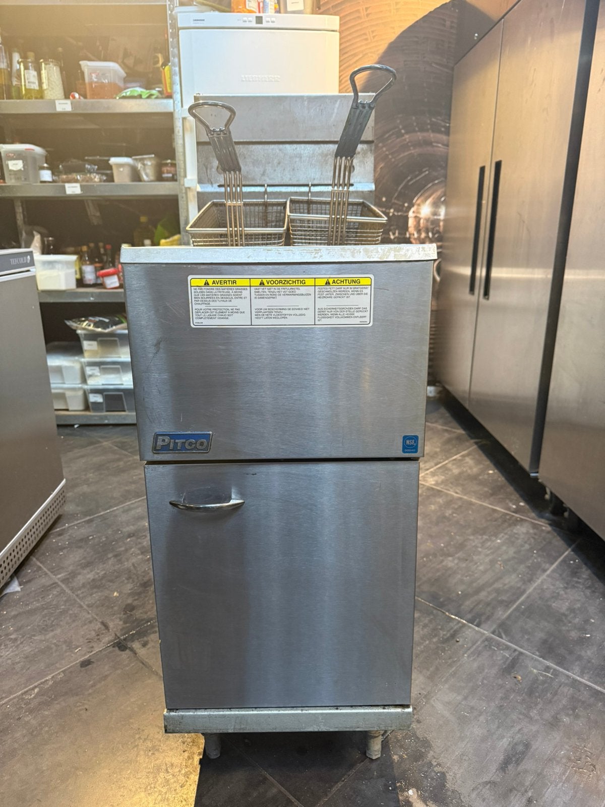 Pitco | frituur | friteuse | 20L, Witgoed en Apparatuur, 4 liter of meer, Ophalen
