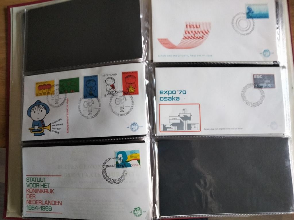 Verzameling Eerste Dag Enveloppen (FDC) Nederland, Postzegels en Munten, Postzegels | Eerstedagenveloppen, Ophalen of Verzenden