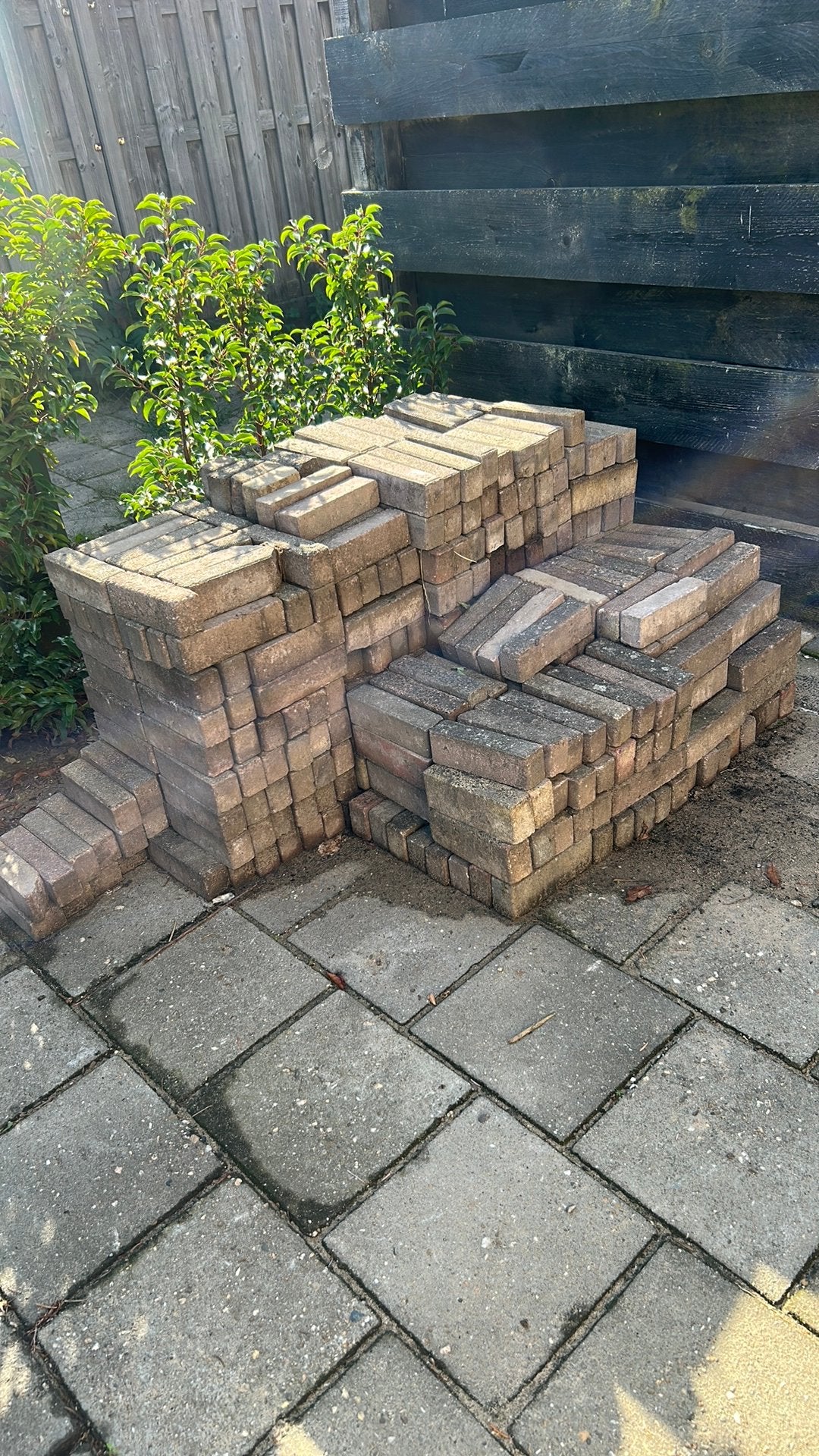 Klinkers, Tuin en Terras, Tegels en Klinkers, Ophalen, Gebruikt, Beton, Klinkers