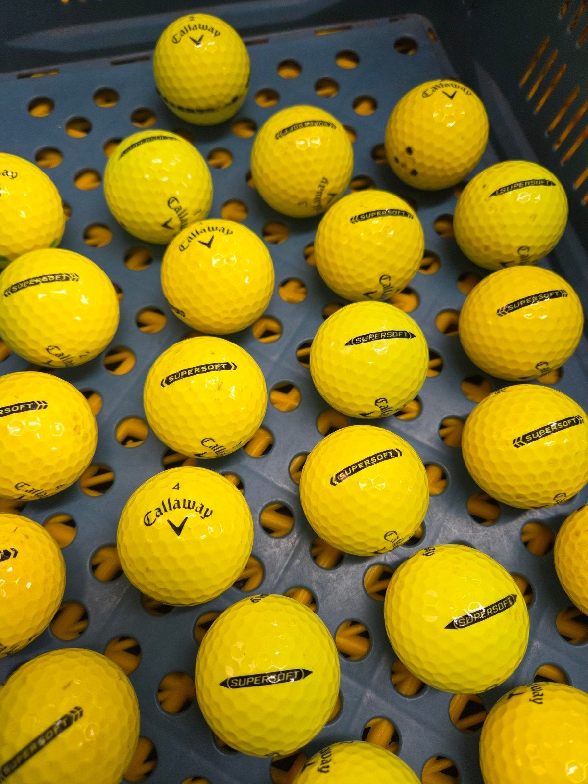 25x Callaway SUPERSOFT golfballen AAAA, Callaway, Ophalen of Verzenden, Zo goed als nieuw, .