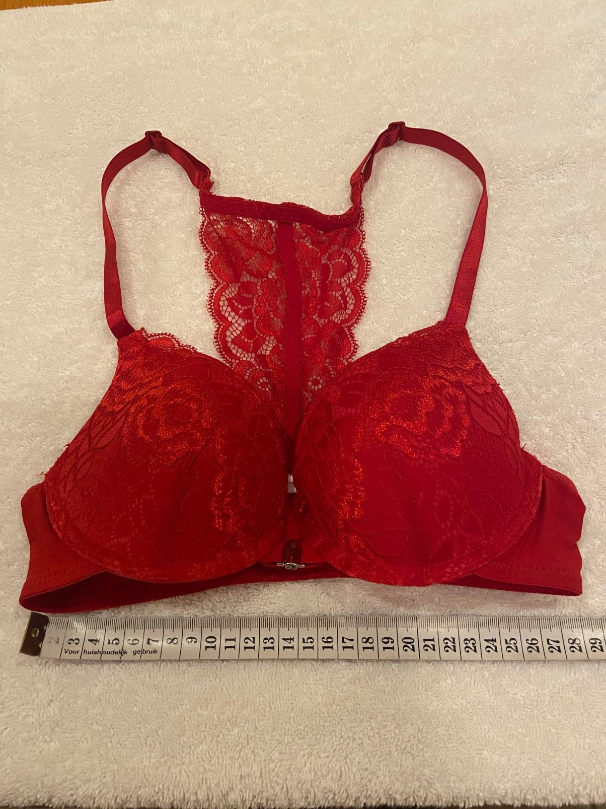 Bh en hemd rood 70b, Kleding | Dames, Ophalen of Verzenden, Rood, Setje