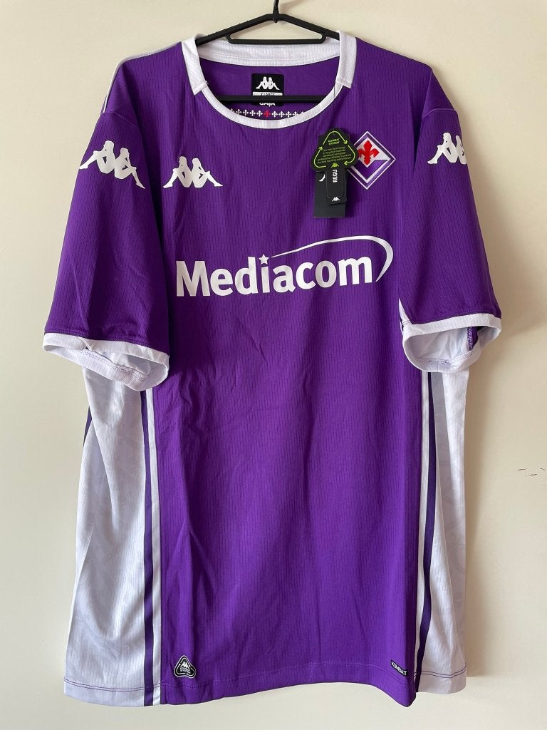 Fiorentina Kappa Voetbalshirt Maat XL Nieuw 25/26 Home, Kappa, Verzenden, Paars, Voetbal