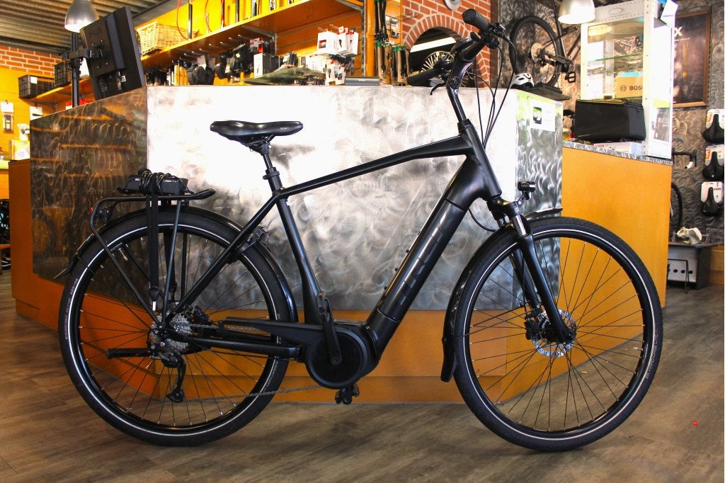 Zeer nette gebruikte Trek Verve+ 3 heren E-Bike 60cm, Gebruikt, Niet ingevuld, 59 cm of meer, 50 km per accu of meer