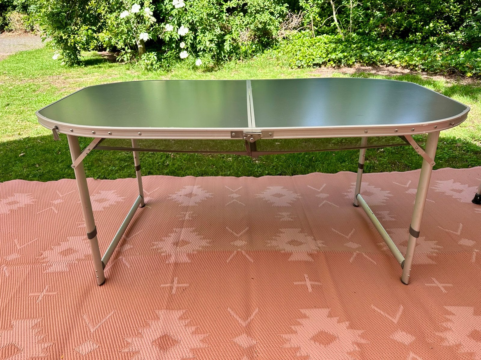 Grote Obelink campingtafel - 150x80 cm, verstelbaar, Ophalen, Gebruikt, Campingtafel