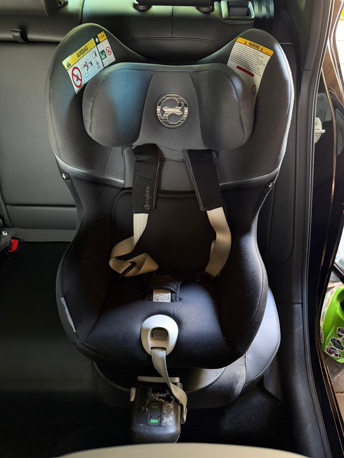 Cybex autostoel met base, Gebruikt, 0 t/m 18 kg, Isofix, Ophalen