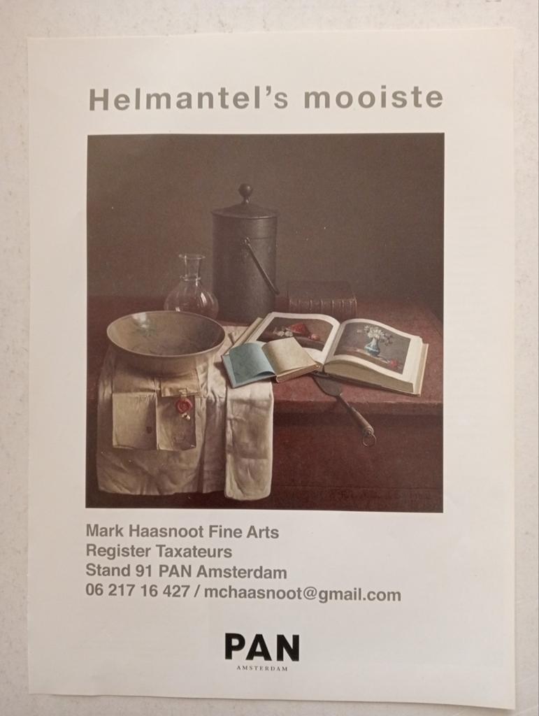Henk Helmantel affiche PAN Amsterdam 2022, Ophalen of Verzenden, 1980 tot heden, Knipsel(s)