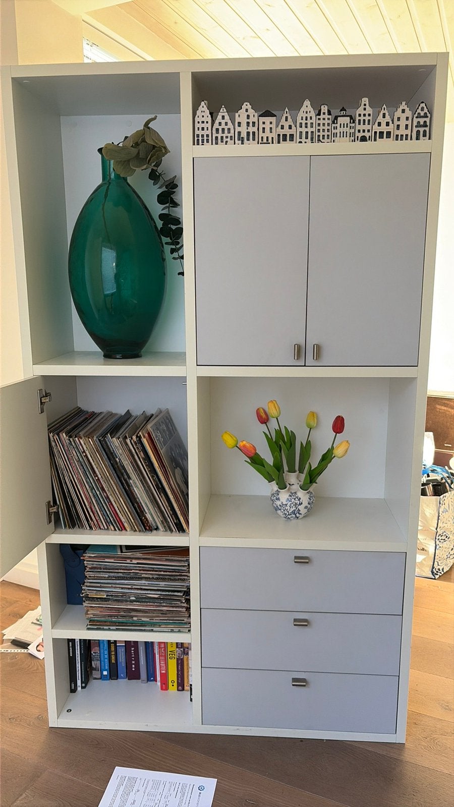 Lundia op maat gemaakte kast, Huis en Inrichting, Ophalen, Gebruikt, Met lade(s), Minder dan 150 cm