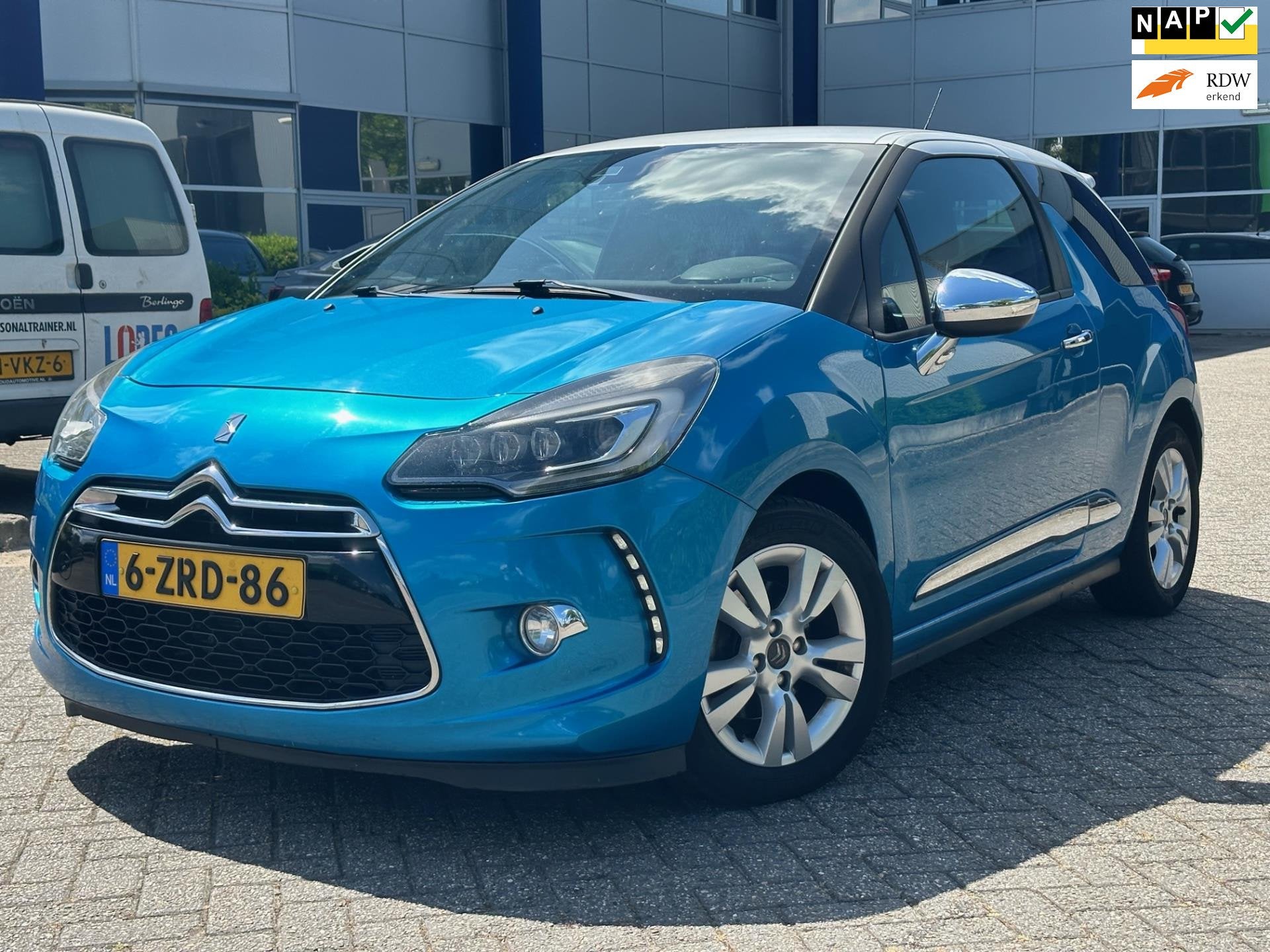 Citroen DS3 1.6 THP Turbo 165pk, Auto's, Citroën, Voorwielaandrijving, Gebruikt, Euro 6, 4 cilinders