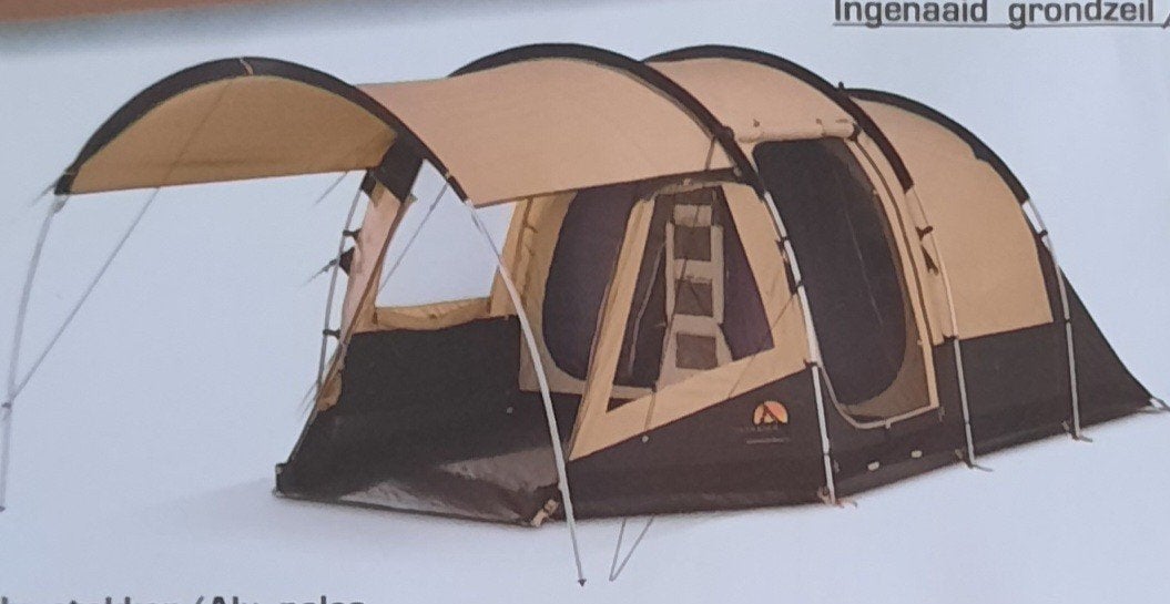 4 pers. tent Safarica Blackhawk 280 Deluxe TC, Ophalen, Zo goed als nieuw, Tot en met 4