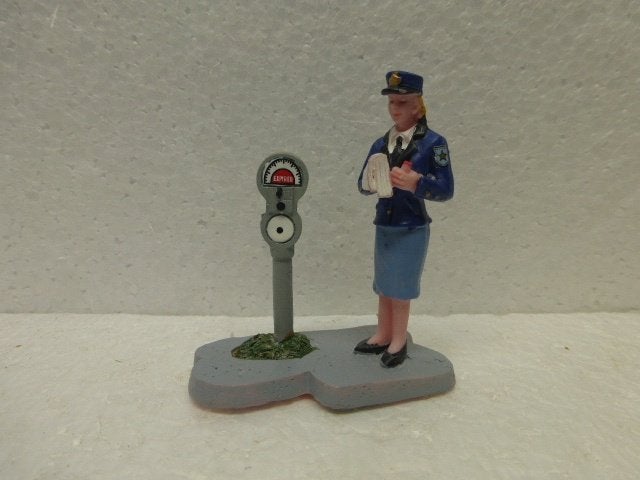 lemax meter maid kerstdorp poppetje figurine beeldje kerst, Ophalen of Verzenden, Zo goed als nieuw