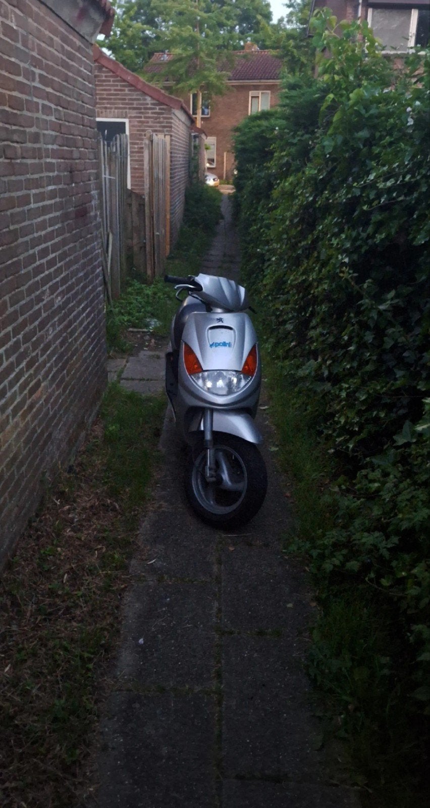 Peugeot vivacity 70cc polini (waardepeiling), Ophalen
