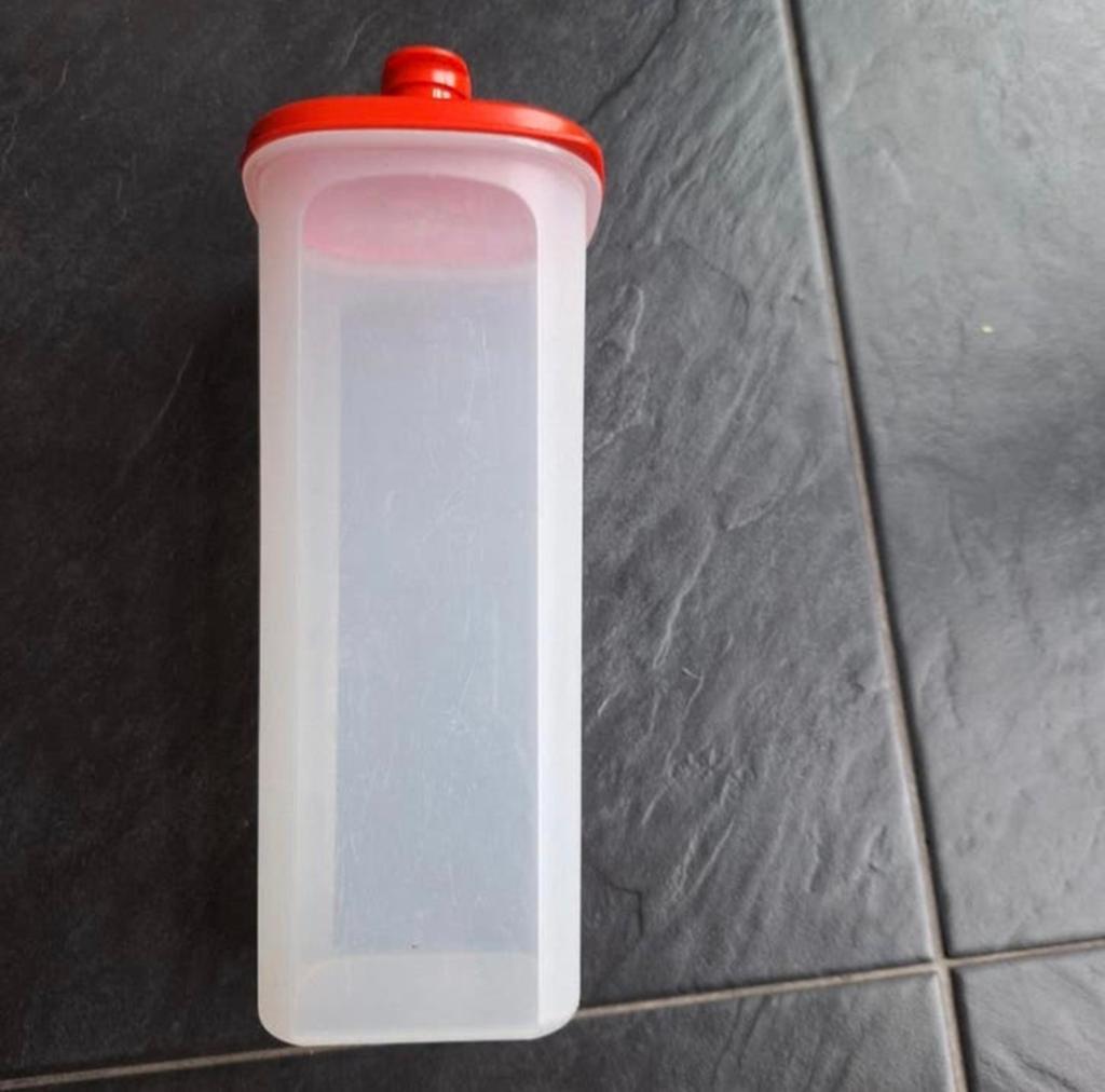 Tupperware Schenkkan Vierkant zonder Filter, Huis en Inrichting, Keuken | Tupperware, Zo goed als nieuw, Beker of Kan, Ophalen of Verzenden