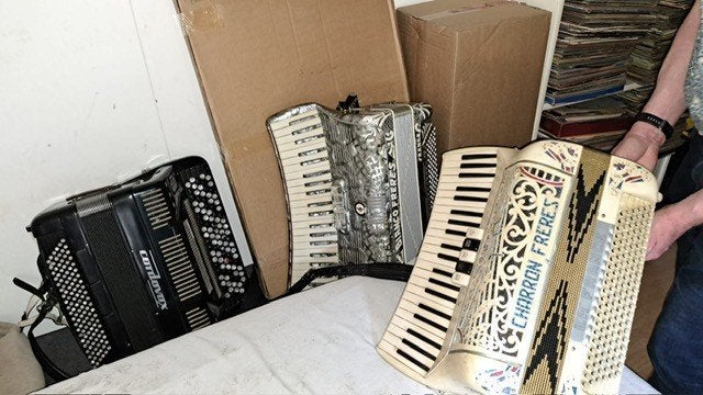 accordeon verzameling, Gebruikt, Overige formaten, Toetsaccordeon, Ophalen