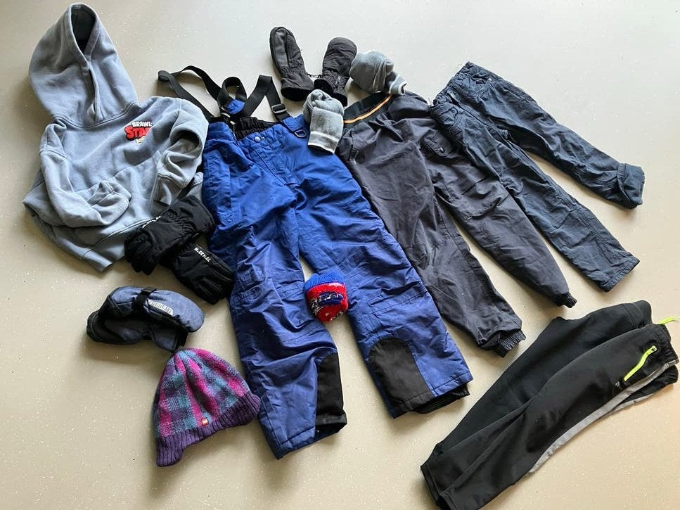 Winterkleding pakket - Maat 122-128, Ophalen of Verzenden, Gebruikt, Jongen of Meisje, Setje