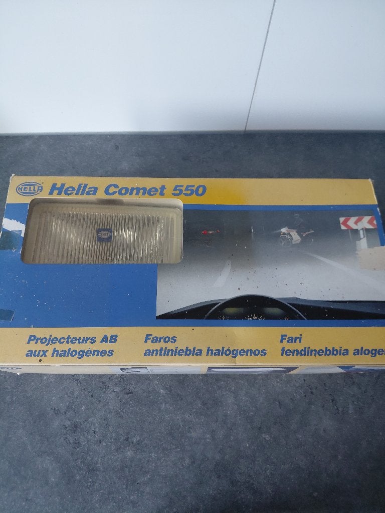 Set Hella Comet 550 Mistlampen Oldtimer, Auto-onderdelen, Verzenden, Nieuw, Honda