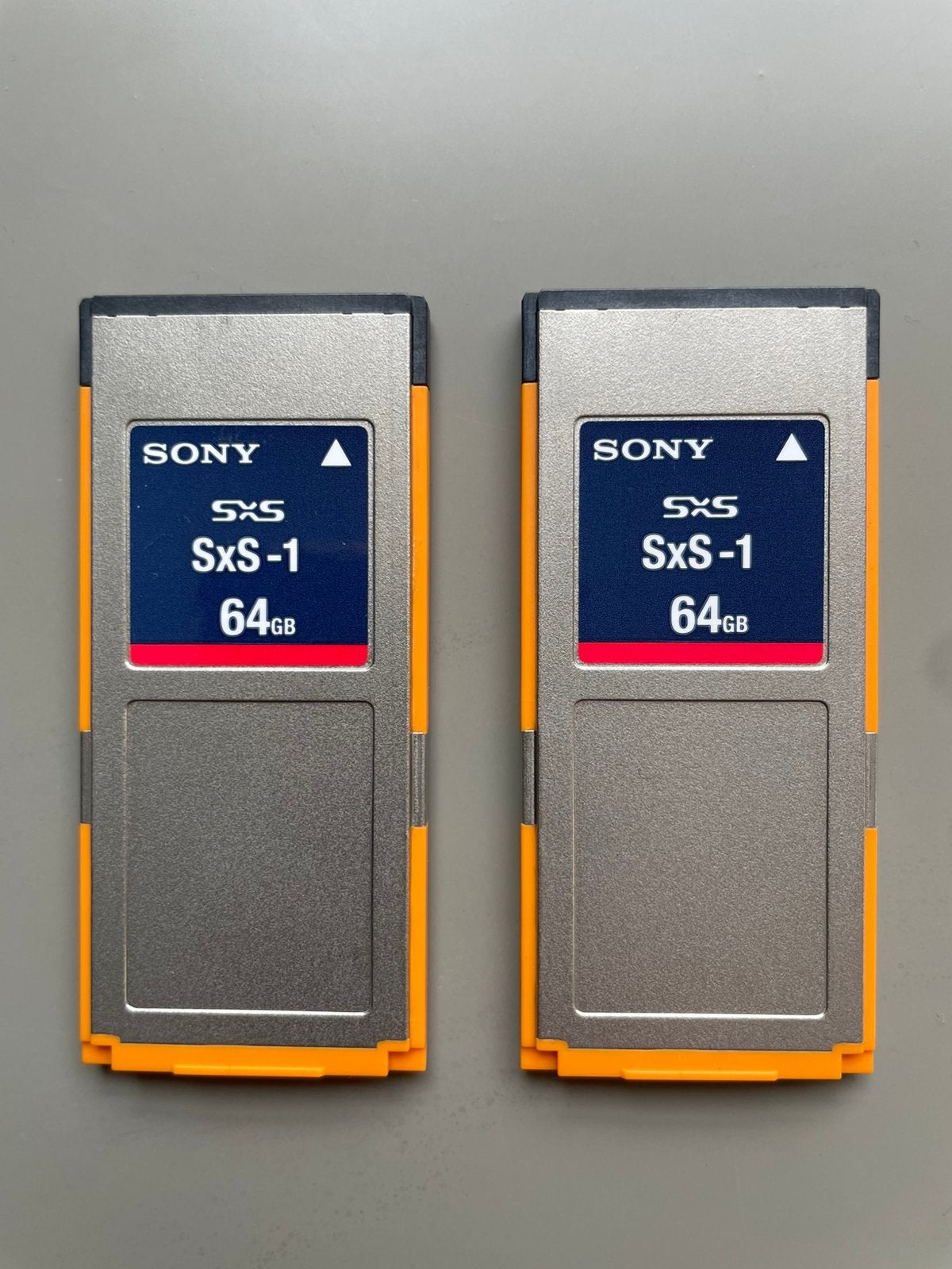 Sony SxS-1 64gb geheugenkaart 2 stuks, Ophalen, Gebruikt, Video