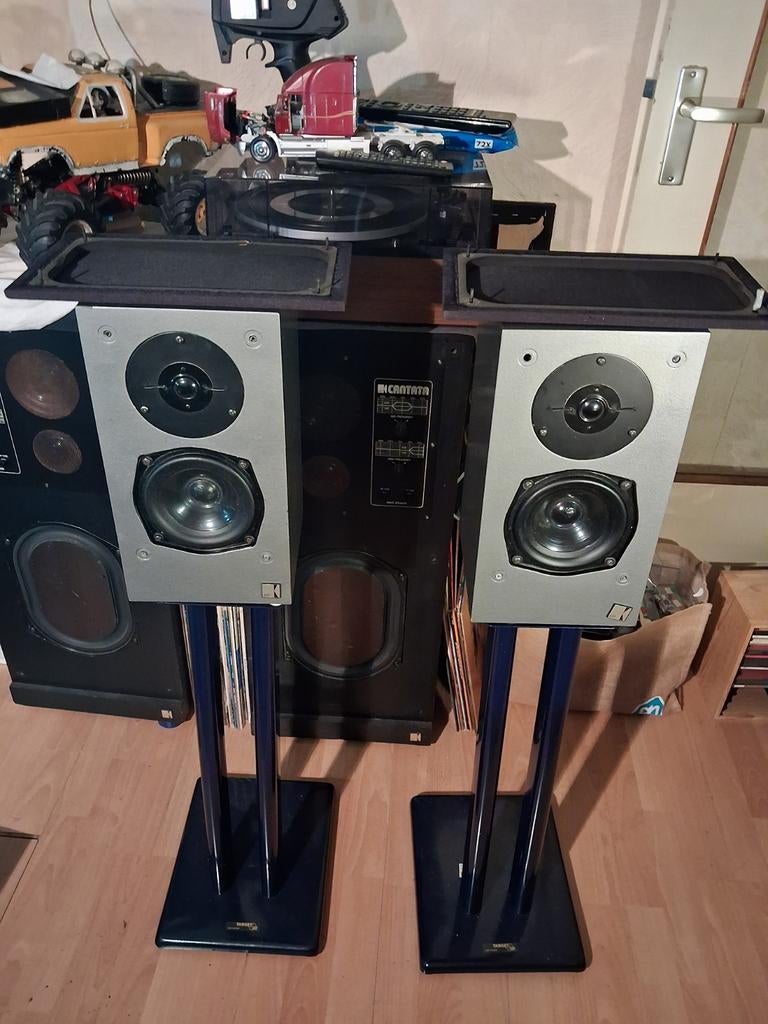 Kef 101 reference, Ophalen of Verzenden, Front, Rear of Stereo speakers, Overige merken