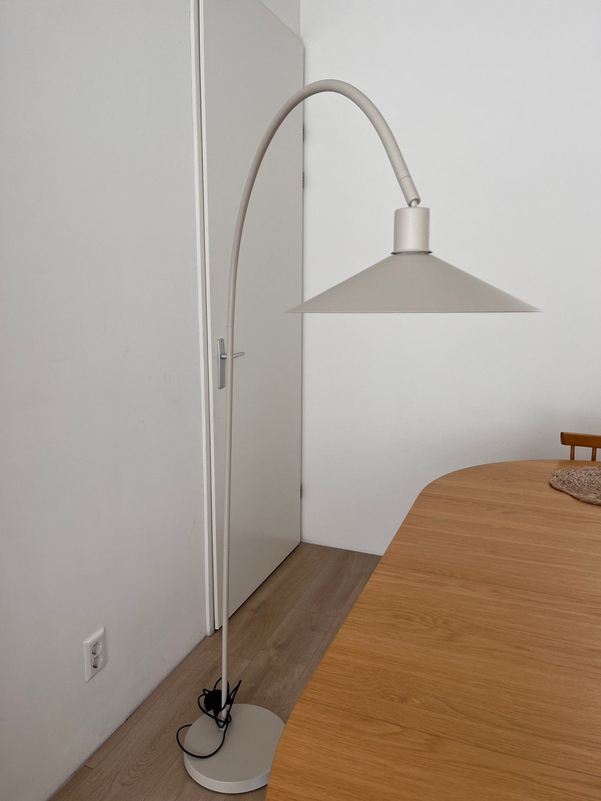 Vloerlamp, Huis en Inrichting, Lampen | Vloerlampen, Ophalen, Zo goed als nieuw, 150 tot 200 cm