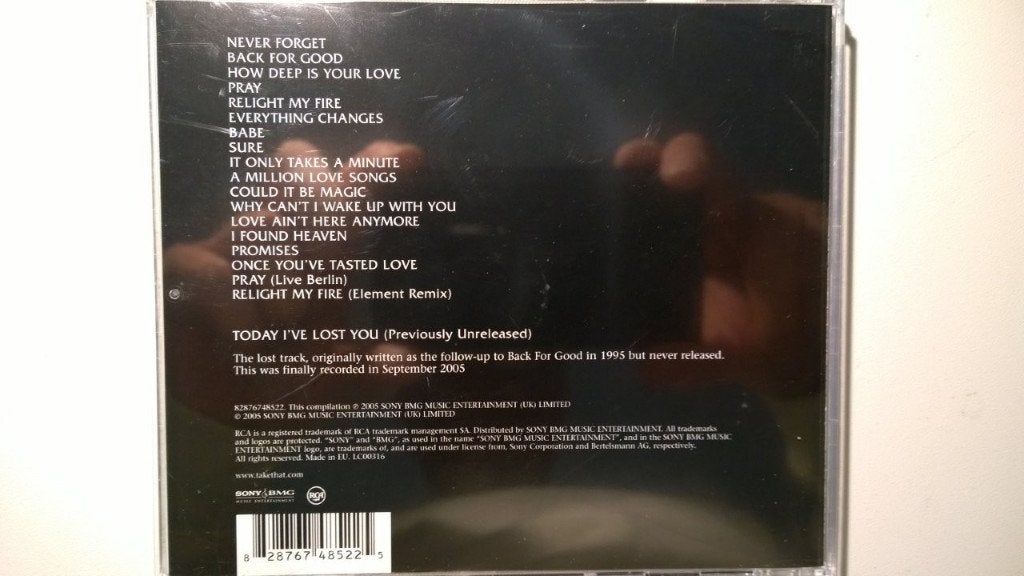 Take That - The Ultimate Collection Never Forget, Ophalen of Verzenden, Zo goed als nieuw, Pop, Album