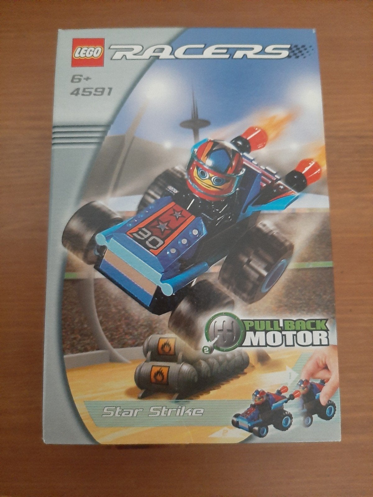 LEGO racers pull back motor, Ophalen of Verzenden