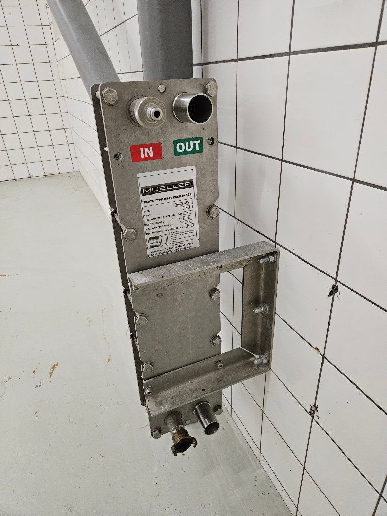 Platenkoeler voor bier brouwen, Ophalen, Gebruikt