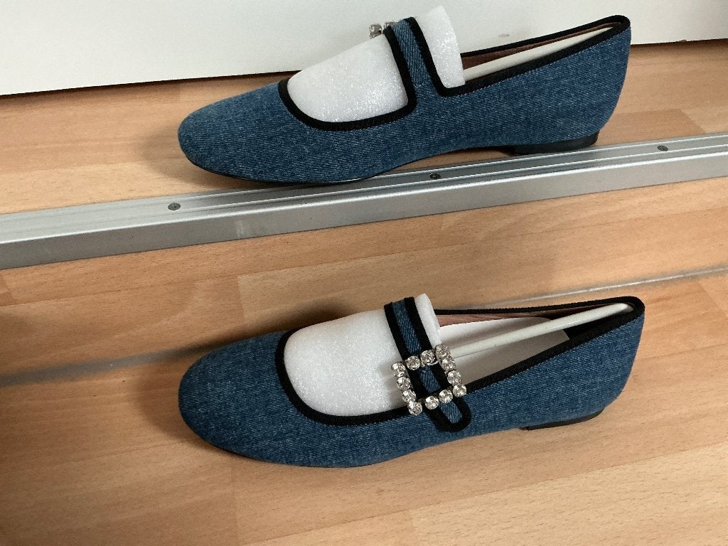 Bibi Lou ballerinas maat 39, Blauw, Bibi Lou, Zo goed als nieuw, Ballerina's