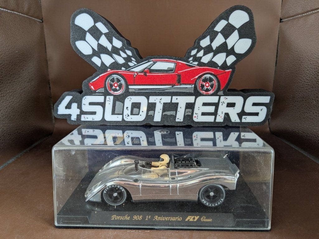 Fly Porsche 908 Flunder Chromo 1e Anniversario, Verzenden, Nieuw, Elektrisch, Overige merken