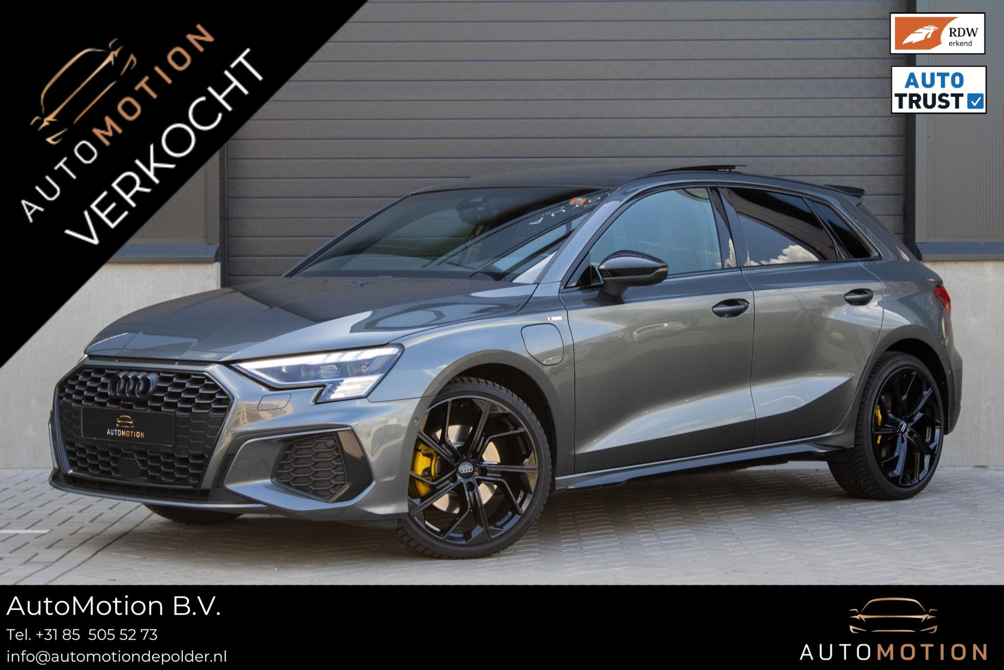 Audi A3 Sportback 40 TFSIe S-Line PANO RS ZETEL MATRIX CAMER, Auto's, Stof, Gebruikt, 4 cilinders, Plug-in hybride