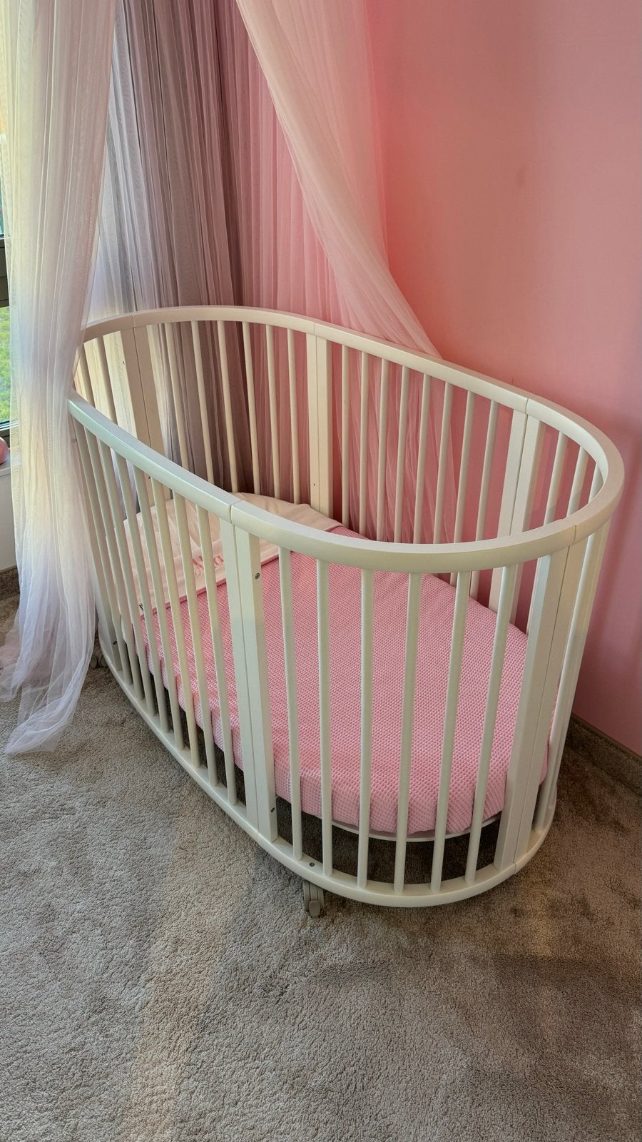 Stokke Sleepi - Wit, Ophalen, Zo goed als nieuw, Wieg