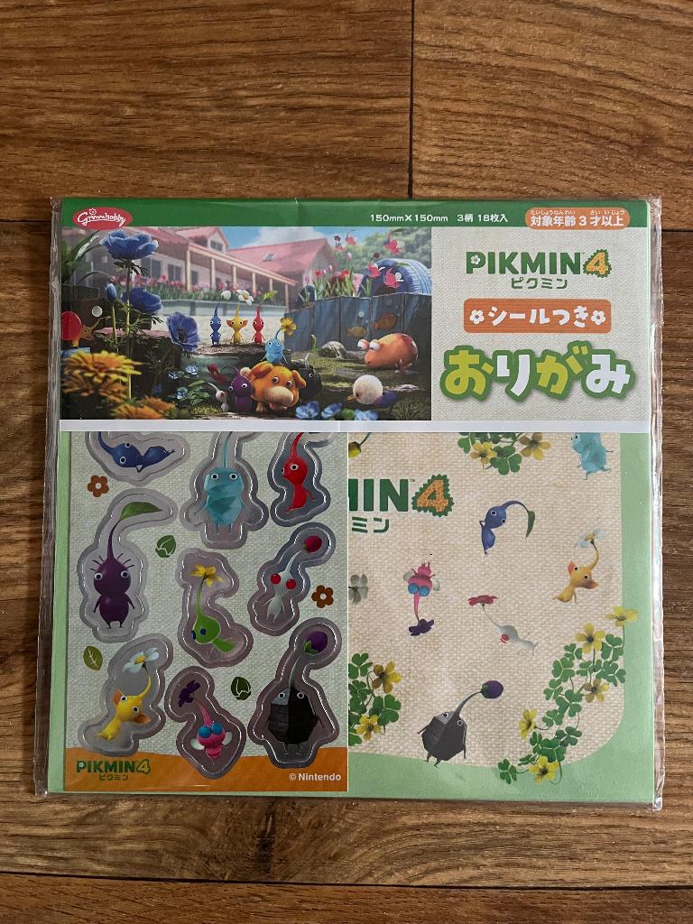 Pikmin 4 | Origami Papier + Stickervel | Japan | Nieuw, Verzenden, Nieuw, Overige typen