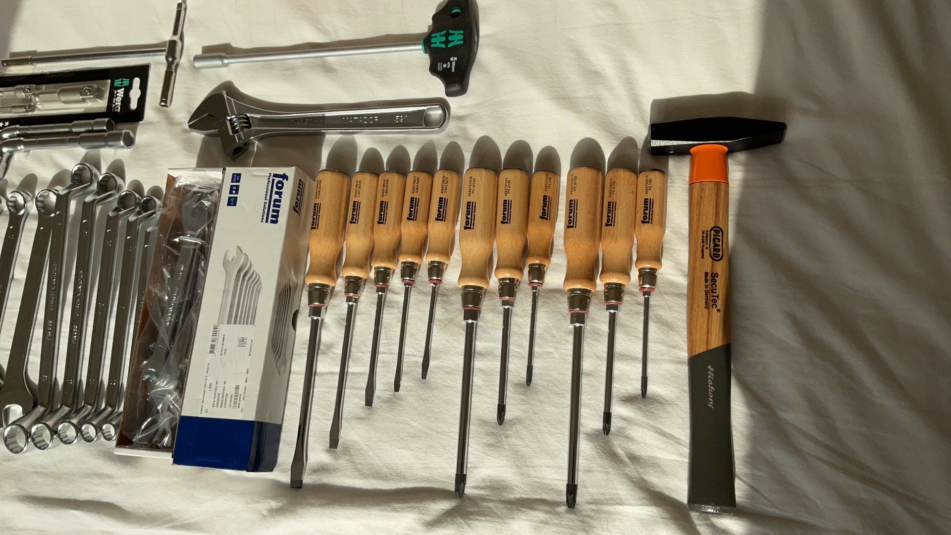 Gereedschap set 79 delen nieuw knipex wera wiha felo etc, Doe-het-zelf en Verbouw, Gereedschap | Handgereedschap, Ophalen of Verzenden