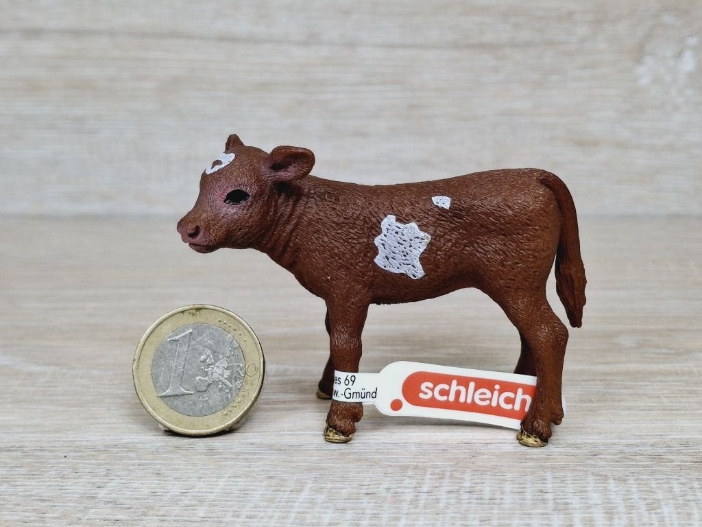 Schleich 17083 Texas longhorn kalf, dierfiguur, Ophalen of Verzenden, Zo goed als nieuw, Boerderijdier, Beeldje of Figuurtje