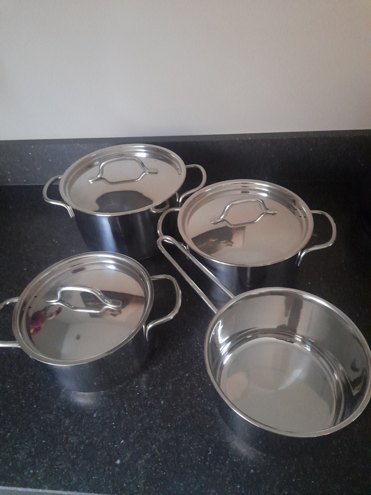 Sola pannenset - zo goed als nieuw, Huis en Inrichting, Aluminium, Ophalen of Verzenden, Zo goed als nieuw, Kookpan