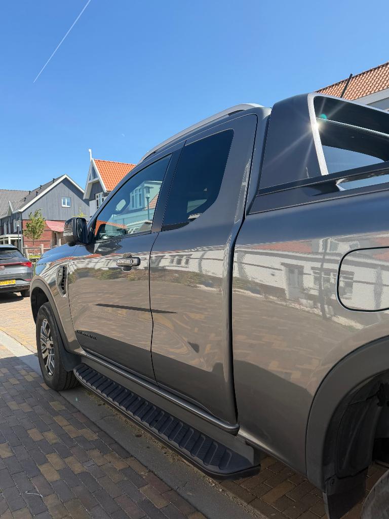 Ford Ranger Super Cab 2.0 2024 Grijs €36.500 excl. btw, Auto's, Automaat, Zwart, 4 cilinders, Diesel